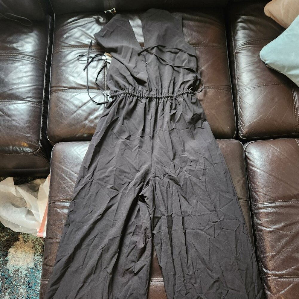 Calvin Klein corporate pantsuit